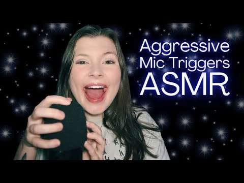ASMR Fast and Aggressive Mic Triggers That Change Every 15 Seconds