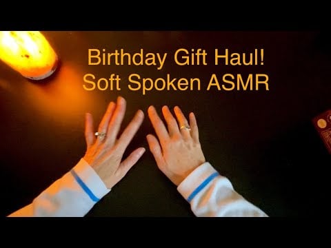 What I Got for My Birthday 🎉 | ASMR Gift Haul