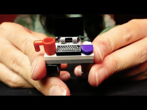 ASMR Advent Day 12 | ASMR Science, Legos, and Chocolate Eating