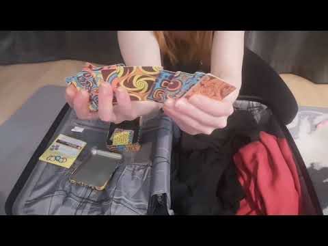 ASMR Packing my suitcase for a short trip