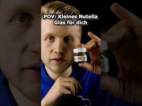 ASMR - POV: Kleines Nutella Glas für dich! #asmr #shorts #roleplay #deutscheasmr
