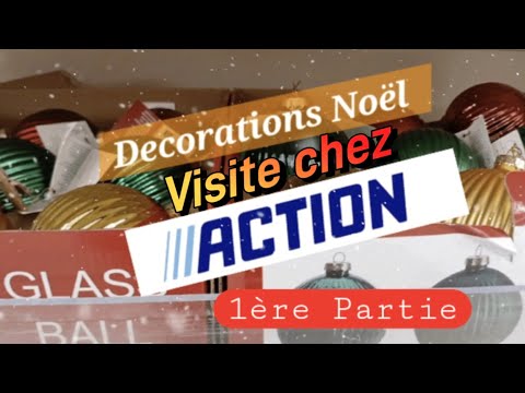 Asmr français nouvelle visite chez "Action" rayon,  décoration de Noël 🎄 🤶  1ère partie en chuchoté 
