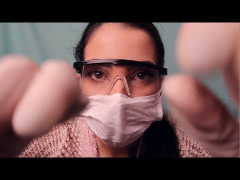 ASMR ROLEPLAY LIMPEZA DE PELE - Muito câmera touching!