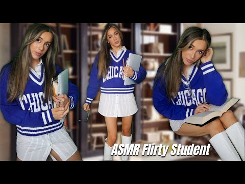 ASMR I'm the Flirty Student, You're My Professor