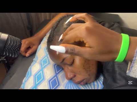 ASMR PROFESSIONAL FACE AND EAR NITPICKING CLEANING FOR SLEEP VERY SATISFYING