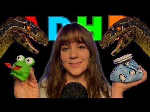 NEW and UNIQUE Fast ADHD ASMR Triggers!