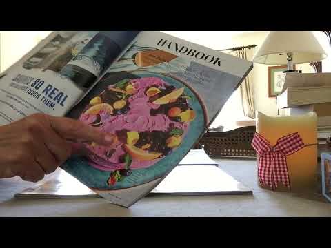 Ad-free ASMR; magazine page flip, no talking
