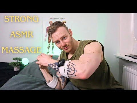 ASMR | Strong Deep Tissue Massage - Piriformis & Hip