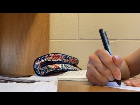 ASMR Making Flashcards