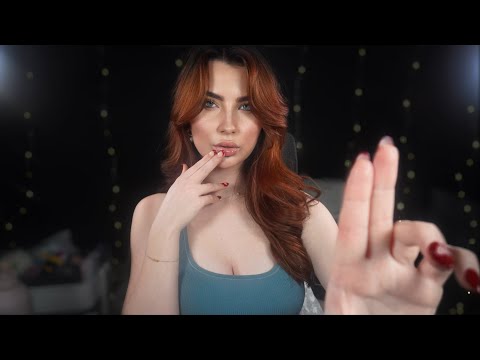 ASMR ♡ Face Touching & Kisses (INTENSE Mouth Sounds) 4K