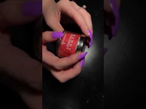 ASMR- Candle ramble(whispering/chewing gum)