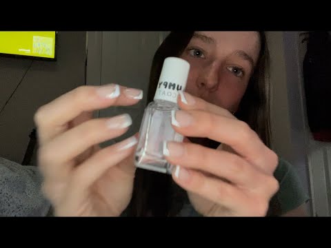 *ASMR* I give you a manicure pt.2💅🎀(tingly sounds and whispers)