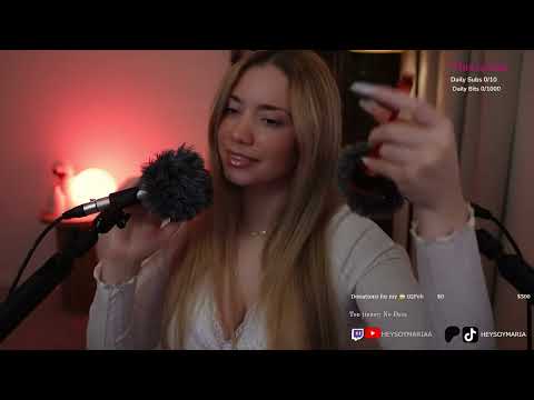 ASMR Welcome to my live stream!❤️ (multistream)
