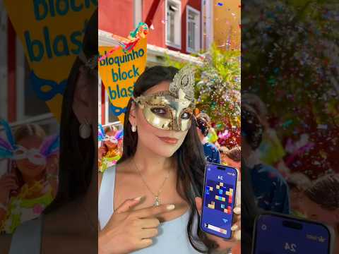 POV: aquela amiga que precisa relaxar no carnaval #blockblast #asmr #carnaval #shorts