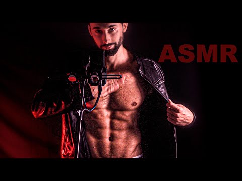 Leather to Shirtless | Muscle Body Tapping & Deep Sleep ASMR