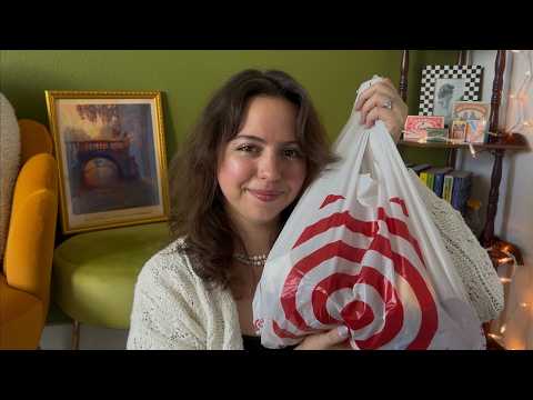 ASMR Target Haul ✨🤍