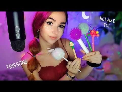 ASMR : relaxation à base de baguettes magique (ma collection)