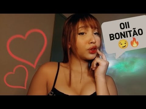 ASMR-tua NOVA COLEGA de QUARTO é BEM ....🔥😏