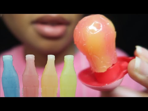 ASMR | Eating CANDY in your 👂🏽 Ramen Candy 🍜 SOUR Nik-L-Nips 🍭