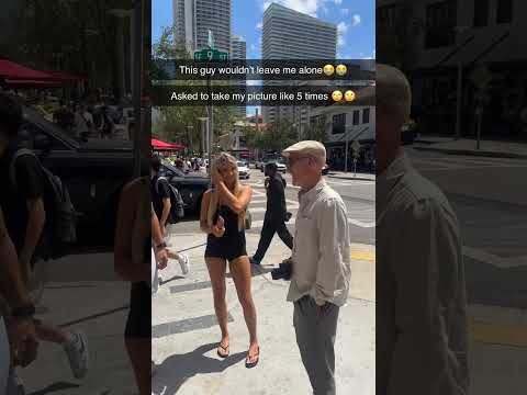 he just kept asking over and over🤮