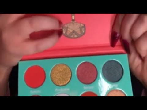 ASMR eyeshadow collection pt. 1 (whispered & slow tapping)
