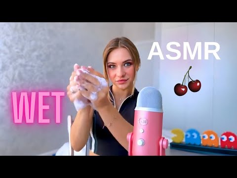 ASMR⚡Wet Sounds💦 Special ASMR Shower My Hands 🍒 For Man❤️