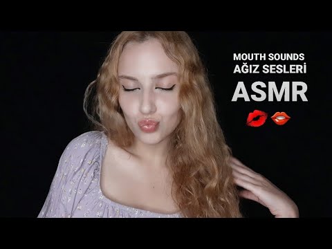 TÜRKÇE ASMR | MOUTH SOUNDS | YOĞUN ÖPÜCÜK VE AĞIZ SESLERİ | tongue swirling