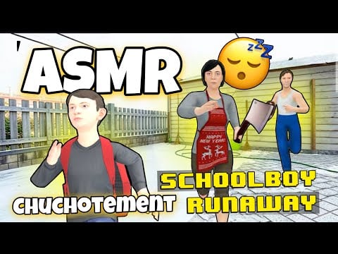 ASMR Français • CHUCHOTEMENT SUR SCHOOL BOY RUNAWAY😴(je dois m’echapper de la maison de mes parents)