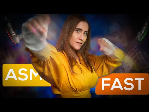 Asmr para DORMIR: RÁPIDO Y AGRESIVO! DUERME EN 10 MINUTOS | ASMR Español | Asmr with Sasha