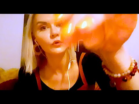 ASMR Reiki ~ Sacral Chakra healing 🧡 Plucking & Affirmations