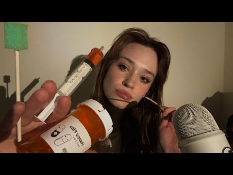 ASMR You need to sleep and I can help you (sleep medicine personal attention)