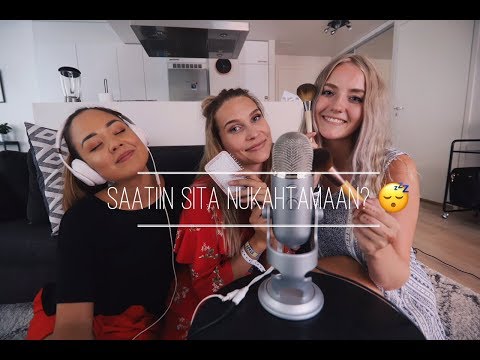 ASMR SUOMI || TINGELSEJÄ KUNNES NUKAHDAT FT. Sita Salminen