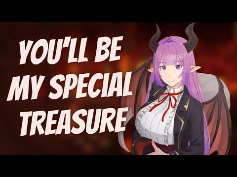 Dragon queen wants to hoard you for herself (F4A) [ASMR] [Hairplay] [Patching up] [Cuddles]