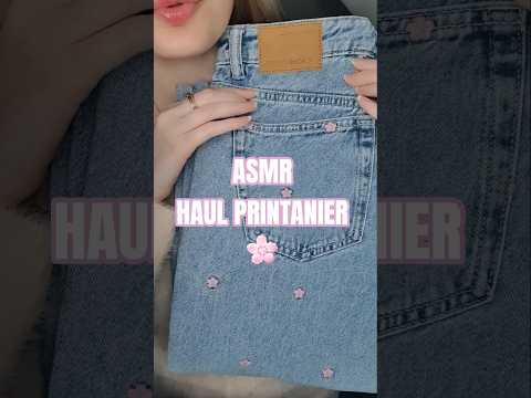 ASMR haul printanier kiabi & cachecache 🌸💐 #shorts