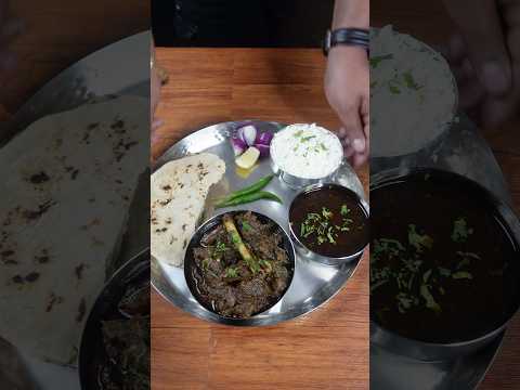 🔥 ASMR Kala Mutton | Slow Cooked Dark Gravy | Satisfying Cooking Sounds #shorts #asmr