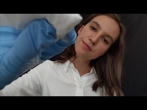 ASMR Nurse Treats Your Head Injury