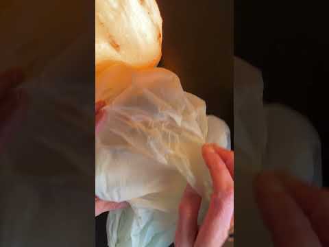Crinkly bag sounds, reminds me of the ocean #asmr