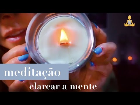 ASMR meditação  para CLAREAR a MENTE e limpar sua energia!