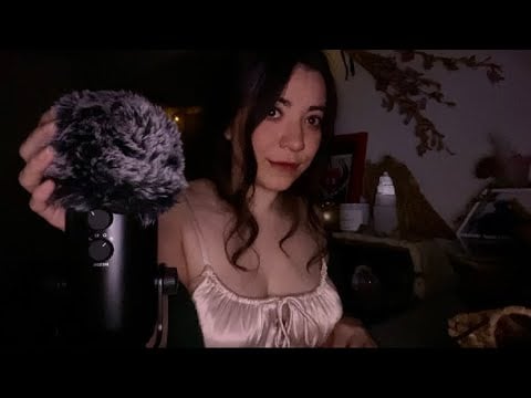 ASMR - kisses and fluffy mic noises