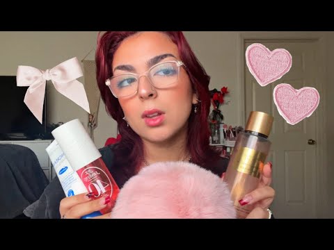 ASMR | my current beauty favorites (clicky whisper ramble, tapping)