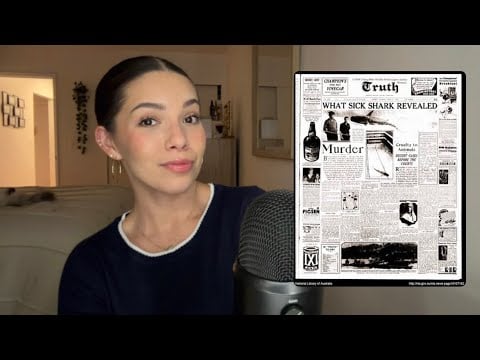 ASMR True Crime - The Shark Arm Murders [1935]