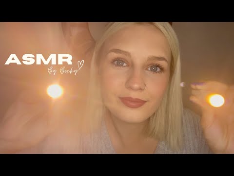 ASMR Eye Exam Follow The Light Whispered Instructions Visual Triggers