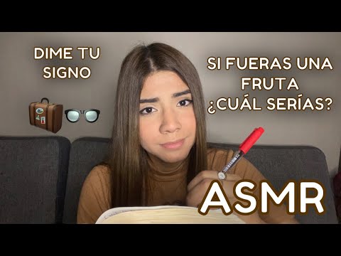 ASMR ROLEPLAY ESPAÑOL / Te HAGO UNA ENTREVISTA de TRABAJO muy EXTRAÑA