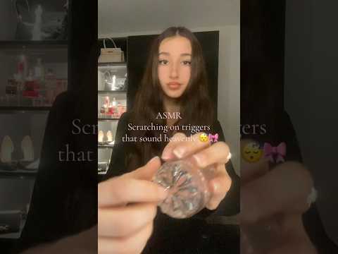 Asmr scratching for sleep 🎀💤 #asmr #scratching #tingles #relaxing #sleep #girly #uk #france