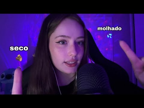 |ASMR| Sons de boca SECOS vs MOLHADOS! qual seu preferido? 🫶🏻