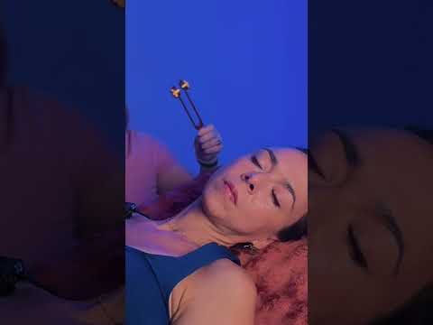 ASMR Soothing Sleep Therapy 💙 #asmr #asmrrealperson #asmrmedical #asmrtingles #asmrsounds