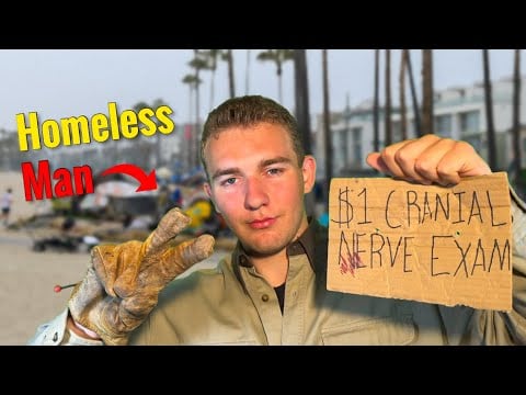 ASMR Homeless Guy gives you a Cranial Nerve Exam