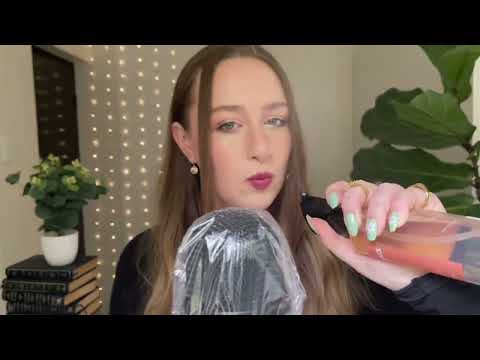 *one minute asmr* mic rain trigger