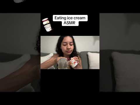 eating Haagen dazs ice cream #asmrsounds #asmrshorts