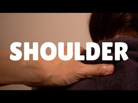 肩もみ | 頭、首、肩のワーク